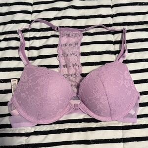 Victoria's Secret Lace Sexy Tee Front-Close Push-Up Bra